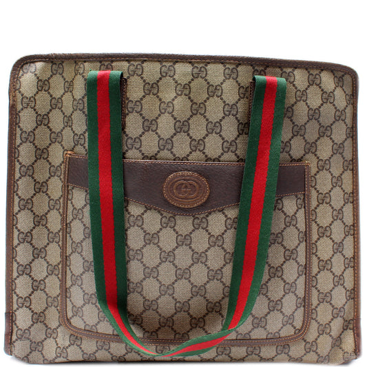 Gucci 89.02.997 GG Supreme Tote Bag