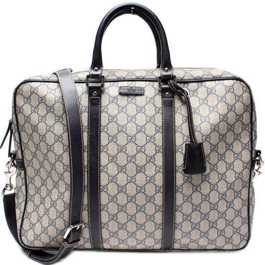 Gucci GG Supreme Briefcase Travel Bag Briefcase 1