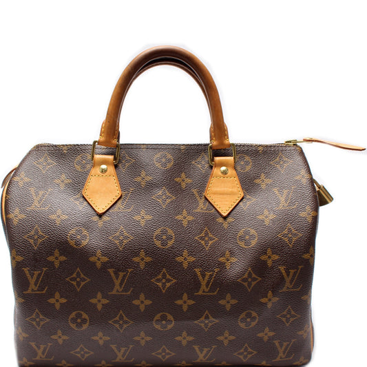 Louis Vuitton Speedy 30 Monogram Handbag Monogram 21