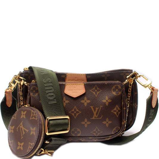 Louis Vuitton Multi Pochette Monogram Clutch Bag Monogram 17