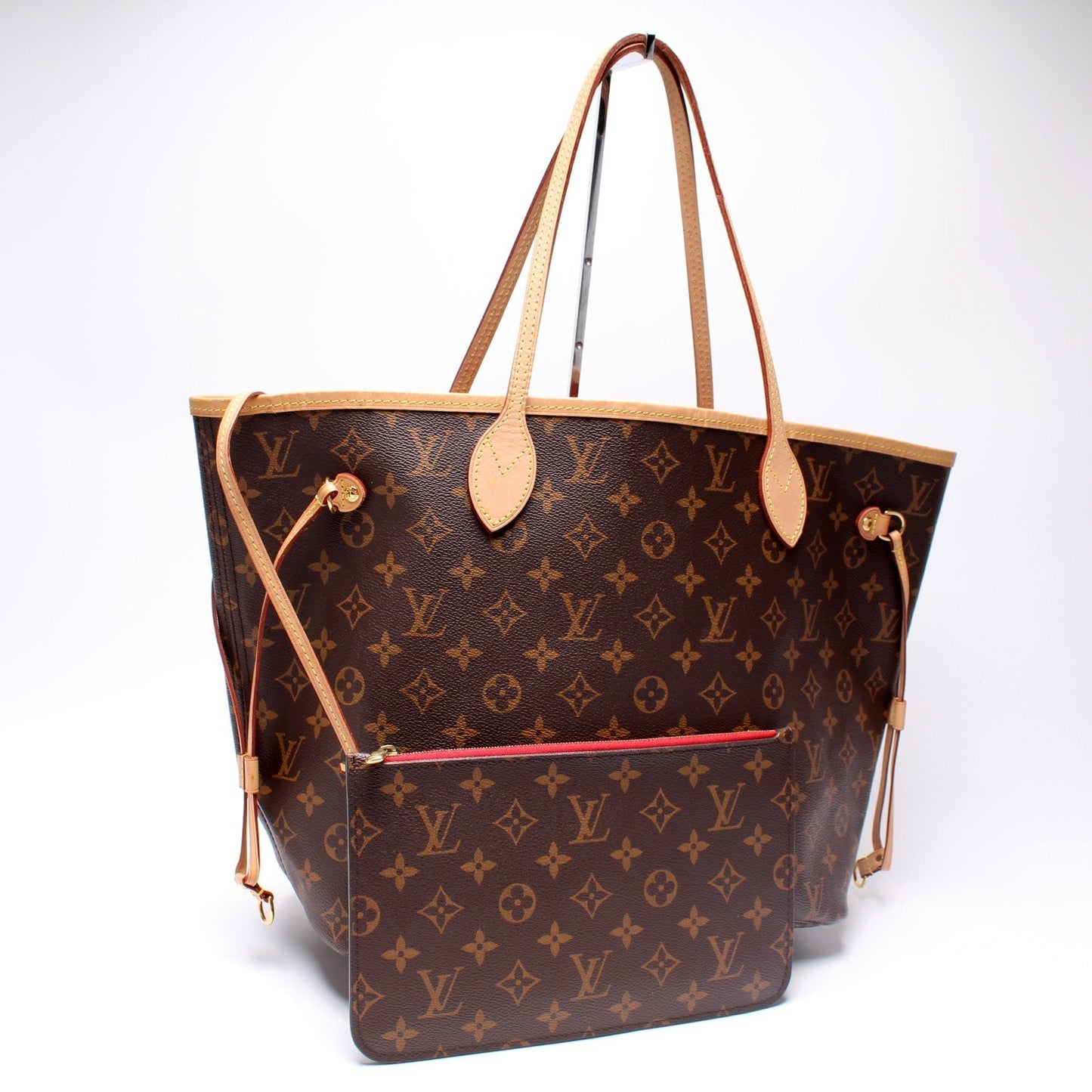 Louis Vuitton Neverfull W MM Monogram Wallet Case Monogram 11