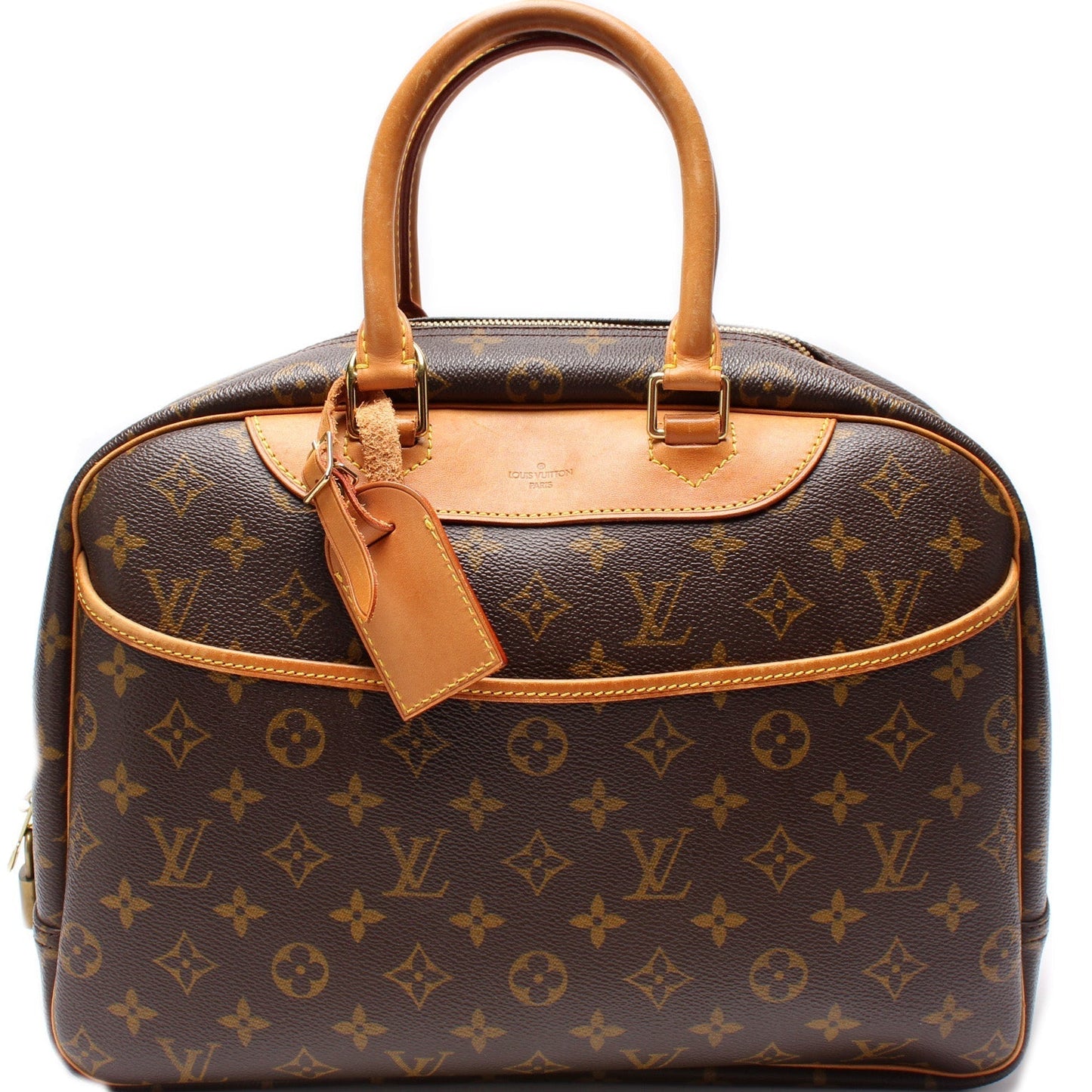 Louis Vuitton Deauville Monogram Handbag Monogram 10