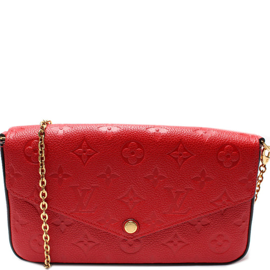 Louis Vuitton Pochette Felicie Empreinte Clutch Bag Empreinte 30