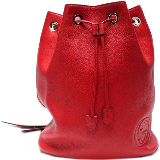 Gucci Soho Drawstring Backpack Jewelry Backpack A