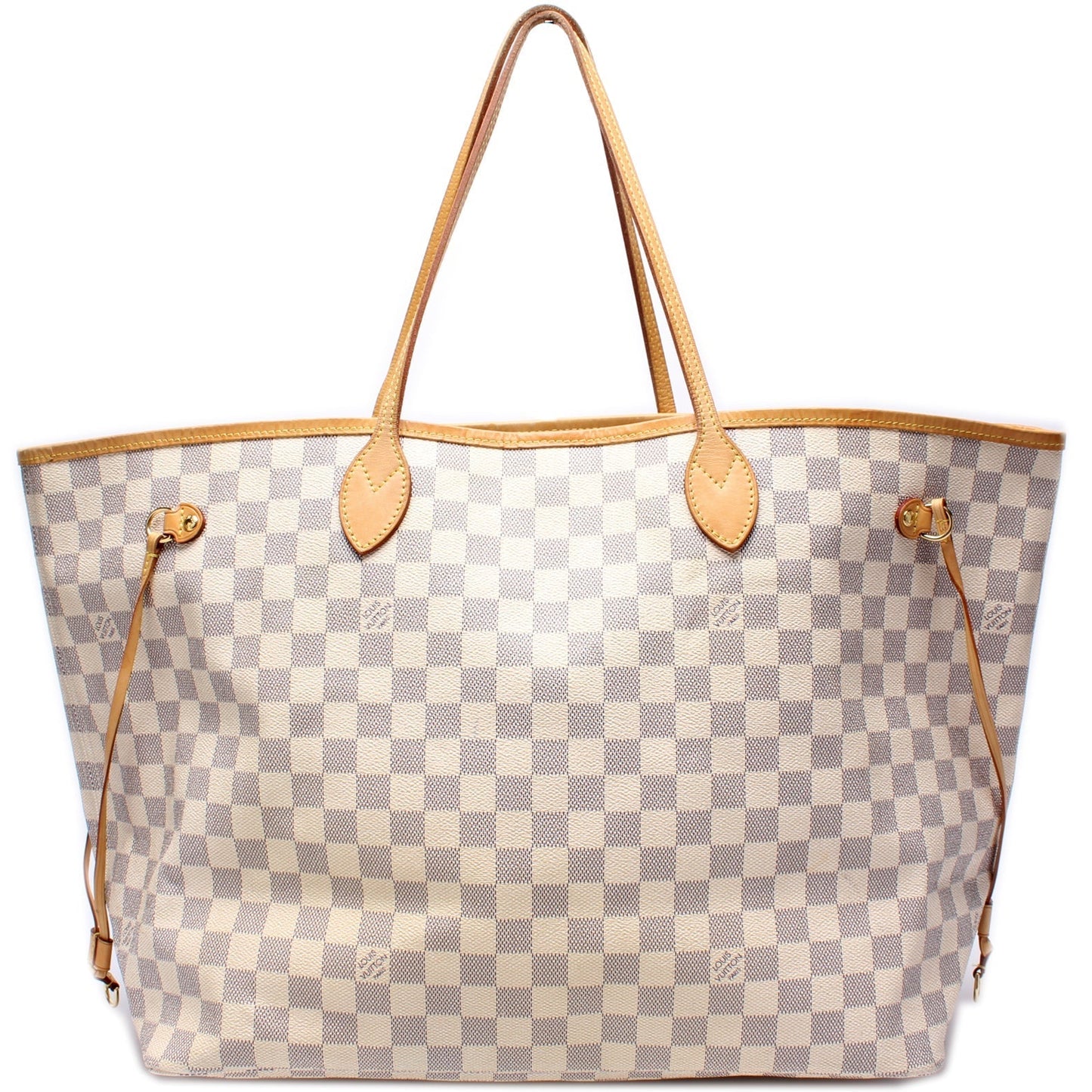 Louis Vuitton Neverfull GM Azur Damier Tote Bag Azur 3