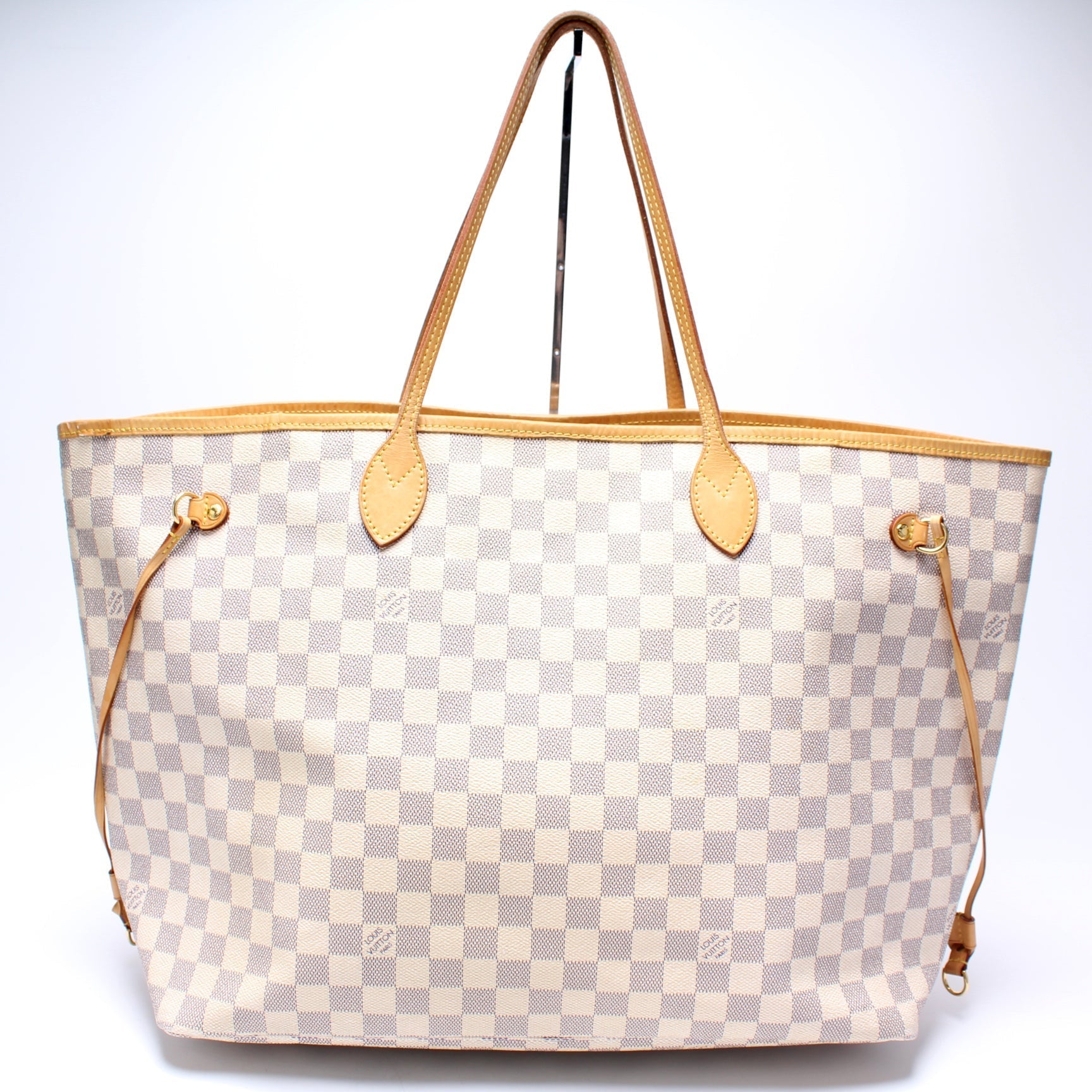 Louis Vuitton Neverfull GM Azur Damier Tote Bag Azur 3
