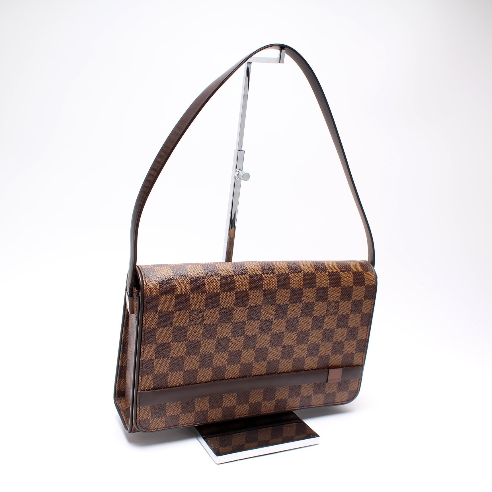 Louis Vuitton Tribeca Long Ebene Damier Handbag
