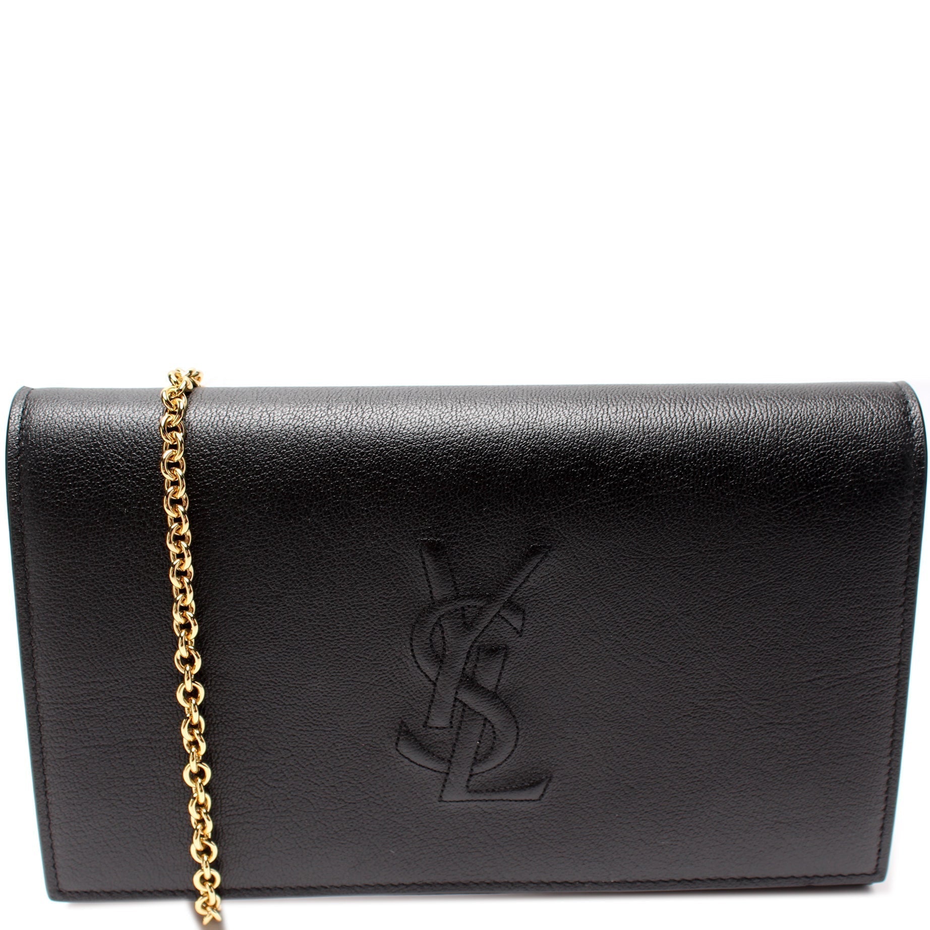 YSL Saint Laurent Belle De Jour Clutch Bag Chain