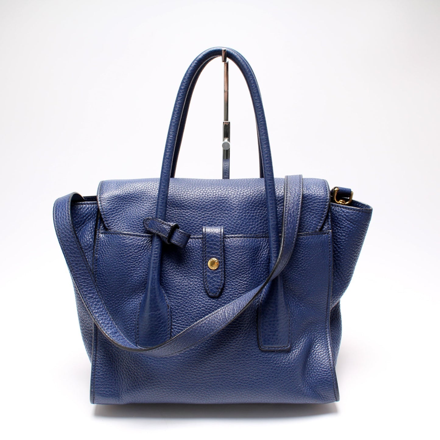 Prada Vitello Daino Lock Bag Flap Travel Bag