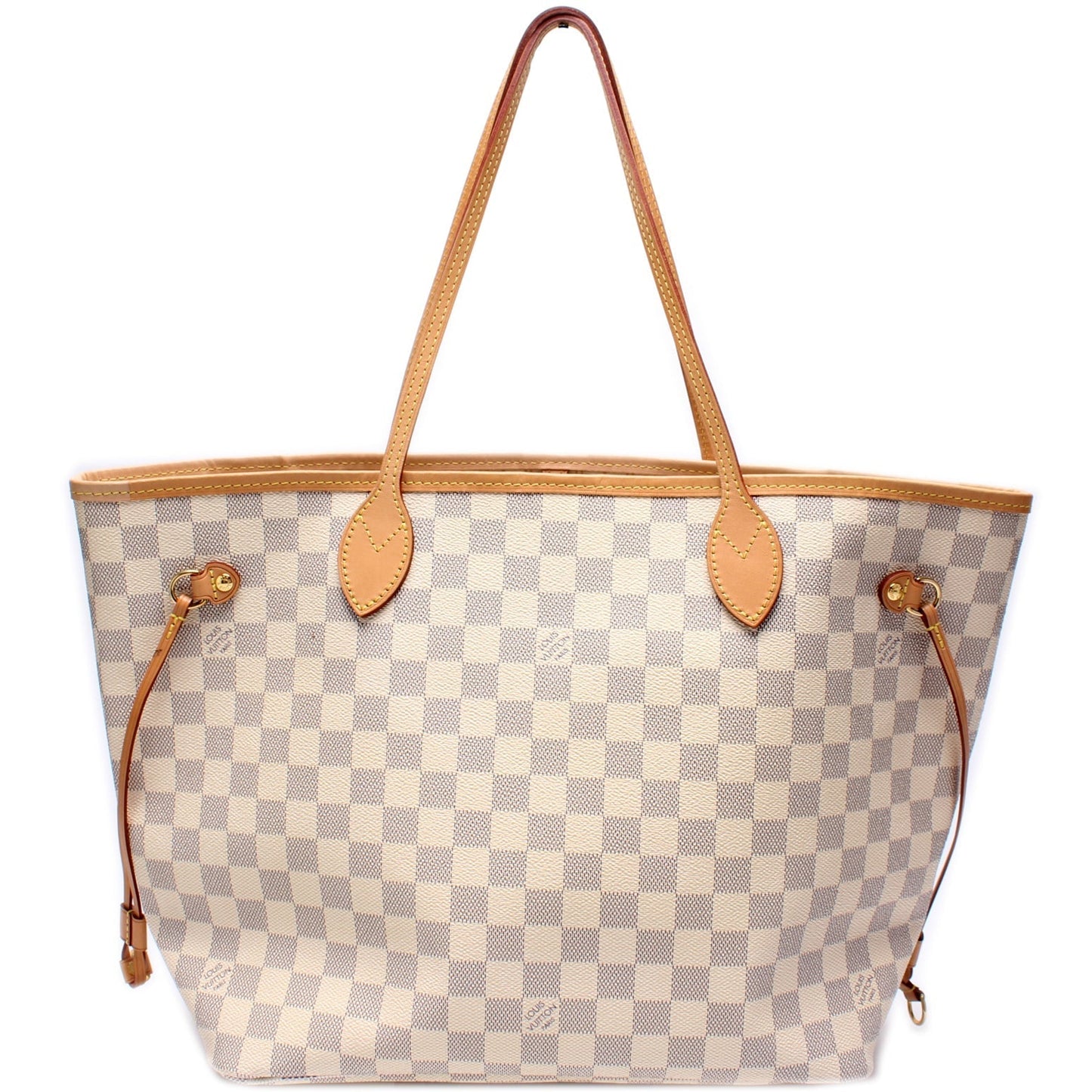 Louis Vuitton Neverfull MM Azur Damier Tote Bag Azur 17