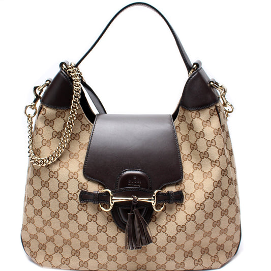Gucci Emily GG Shoulder Bag