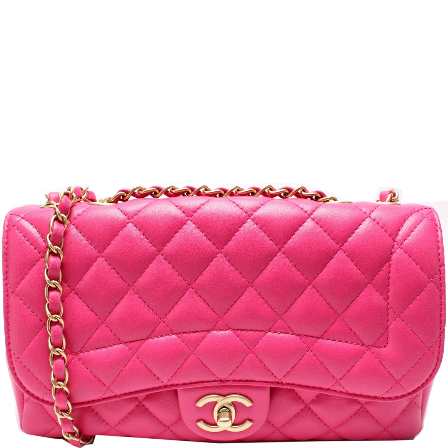 Chanel Mademoiselle Flap Quilted Lambskin Handbag