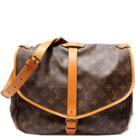 Louis Vuitton Saumur 35 Monogram Handbag Monogram 5