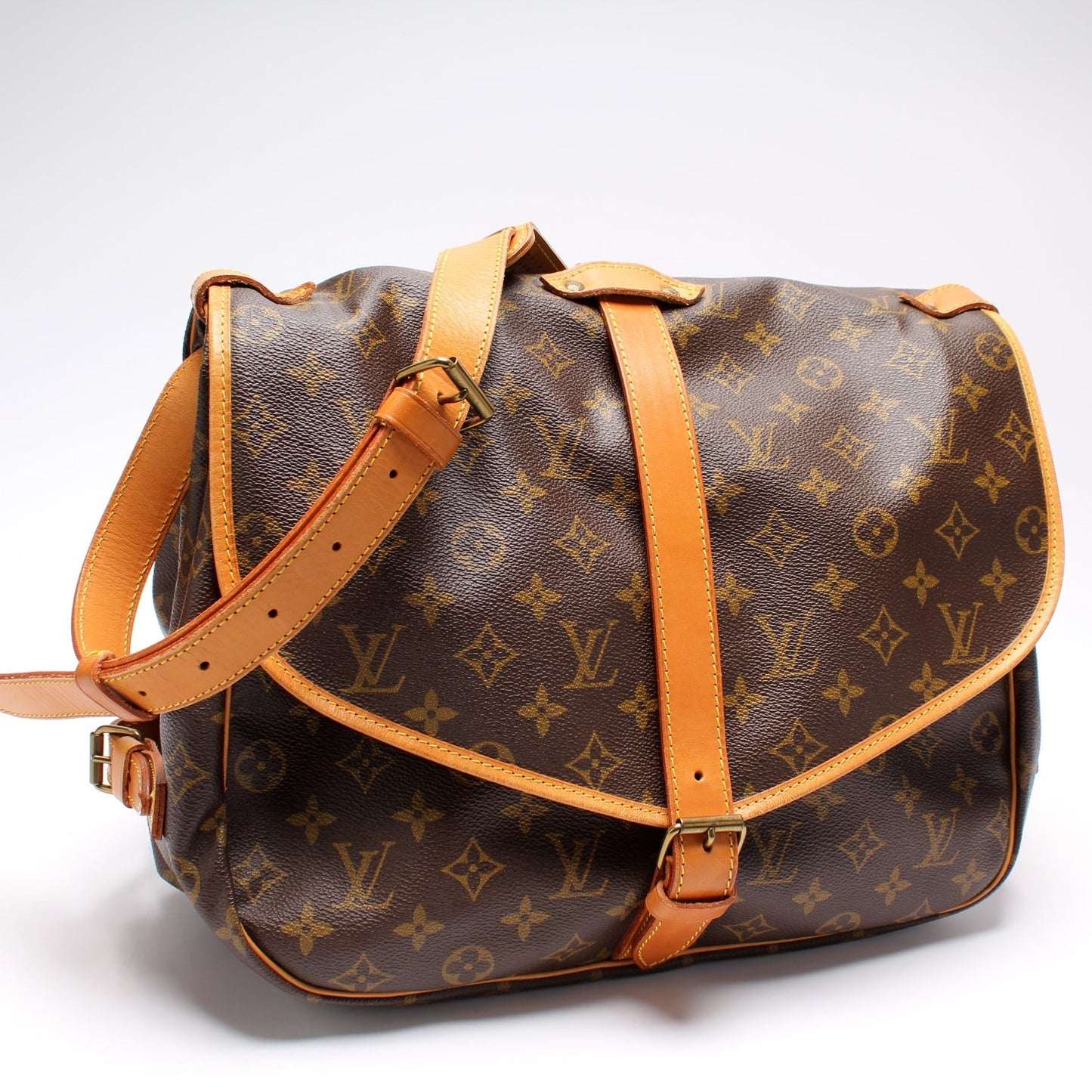 Louis Vuitton Saumur 35 Monogram Handbag Monogram 5