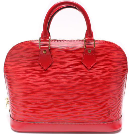 Louis Vuitton Alma PM Older Epi Handbag Older 2