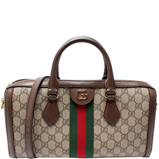 Gucci GG Supreme Ophidia Boston Medium Travel Bag Medium 1