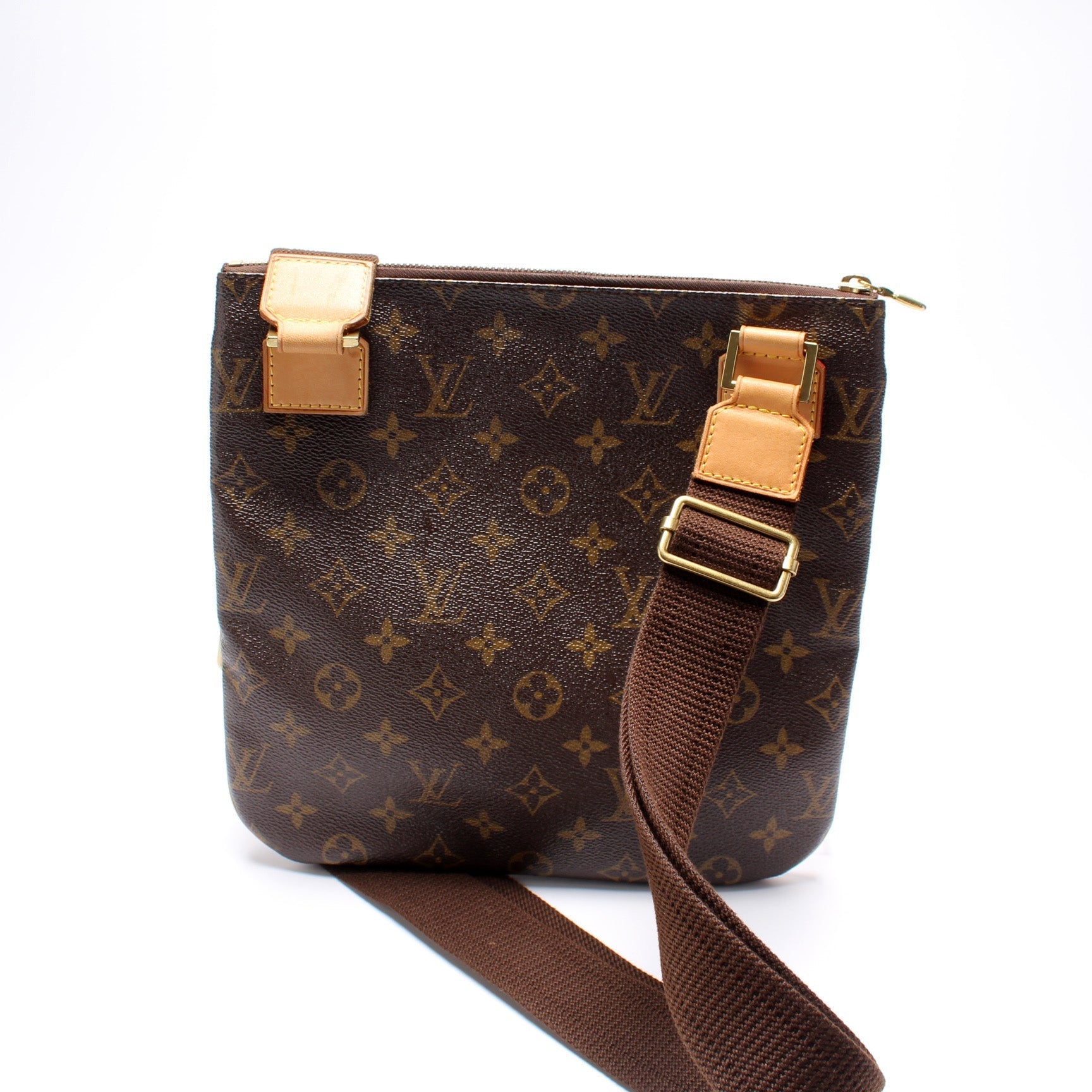 Louis Vuitton Pochette Bosphore Monogram Clutch Bag Monogram 1