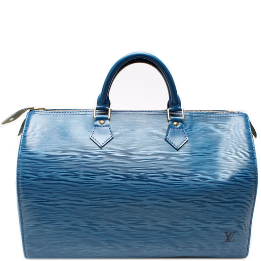 Louis Vuitton Speedy 35 Epi Handbag Epi 6