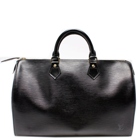 Louis Vuitton Speedy 35 Epi Handbag Epi 5