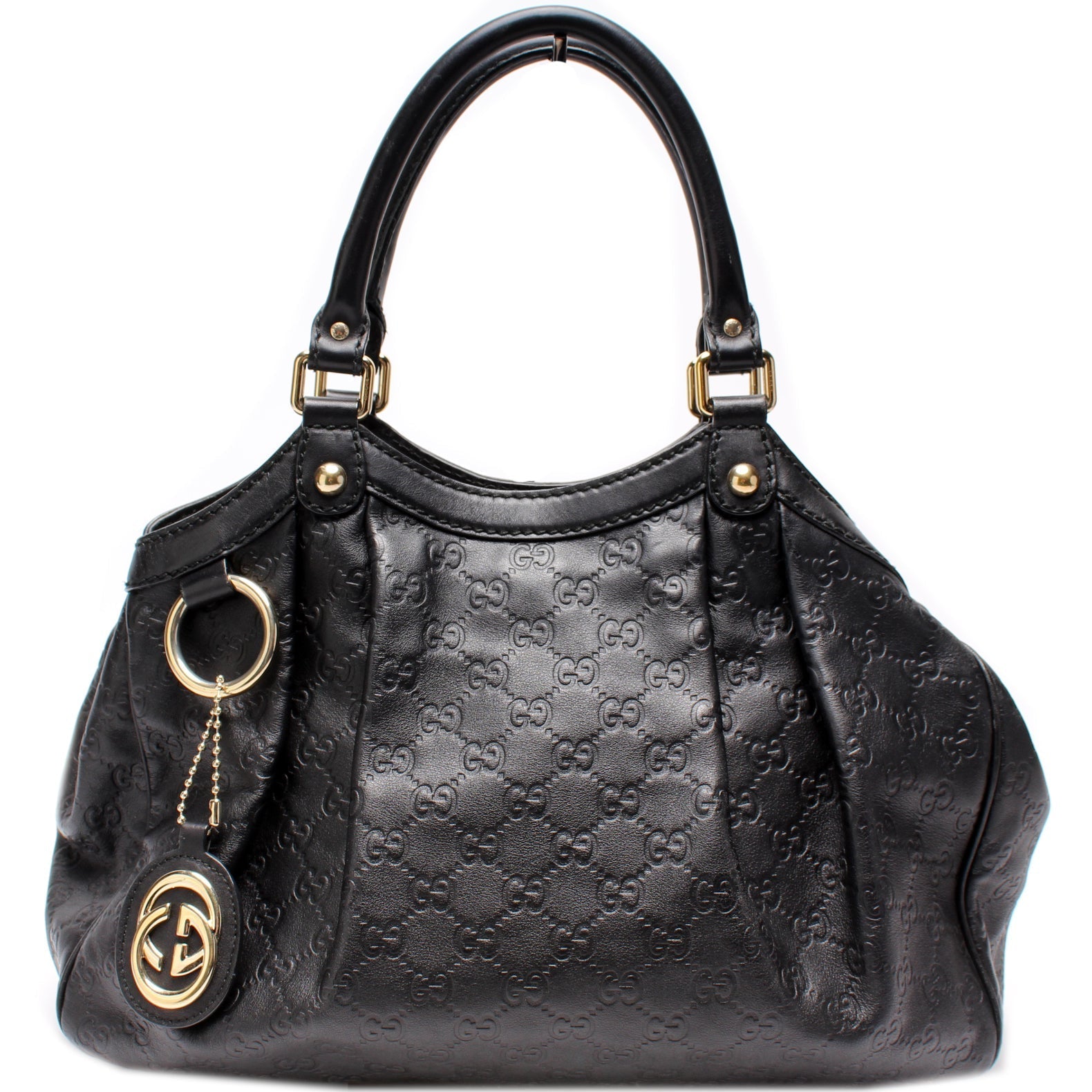 Gucci Sukey GG Leather Medium Travel Bag Medium 8