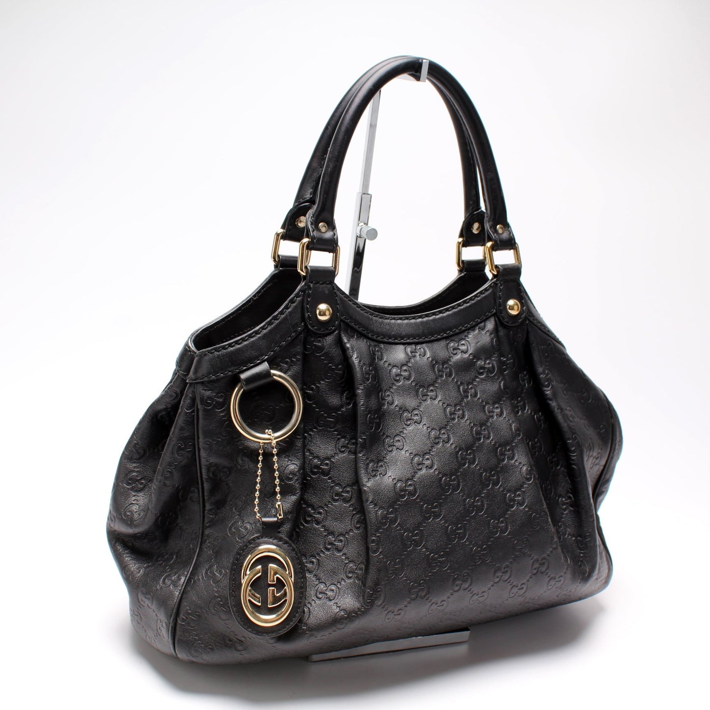 Gucci Sukey GG Leather Medium Travel Bag Medium 8