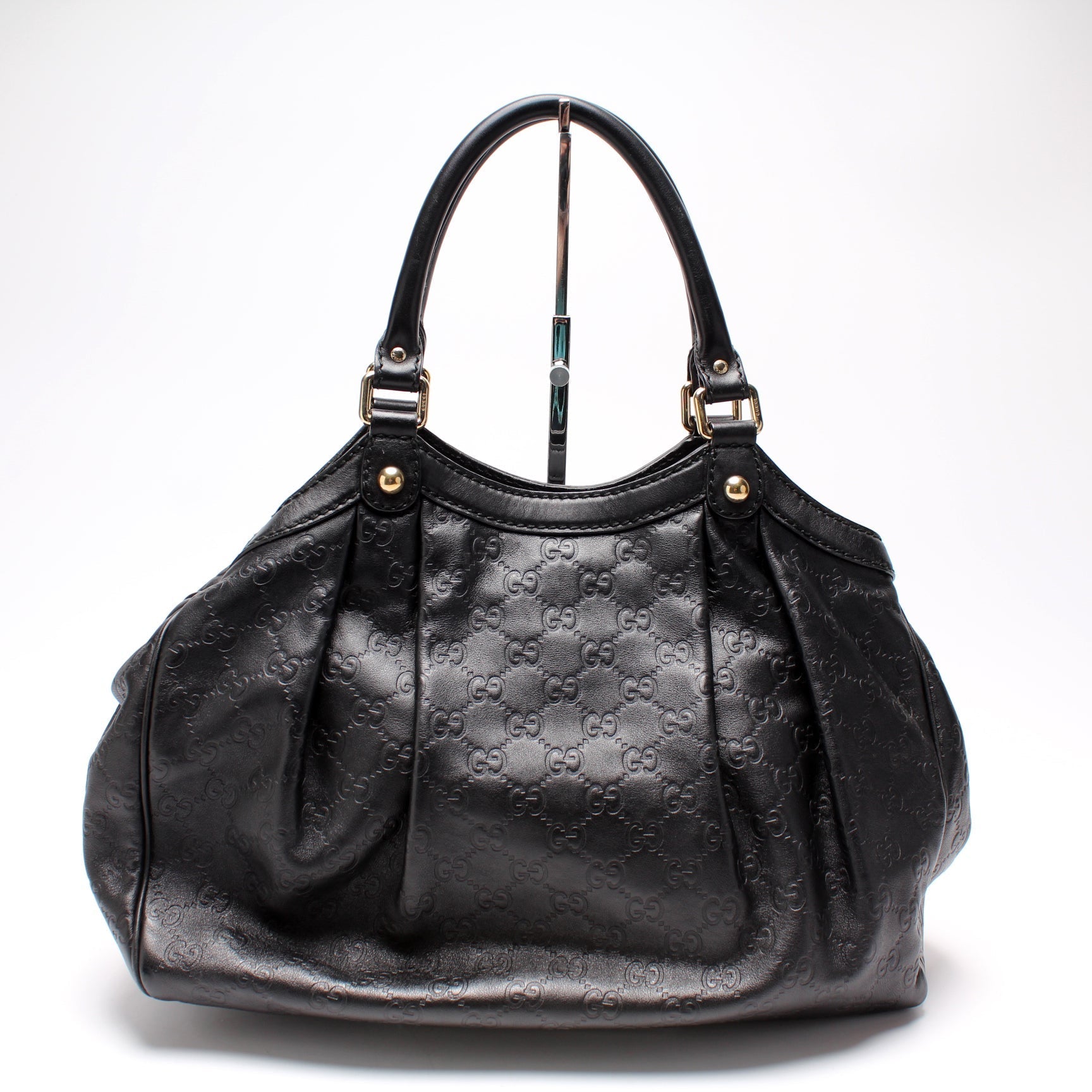 Gucci Sukey GG Leather Medium Travel Bag Medium 8