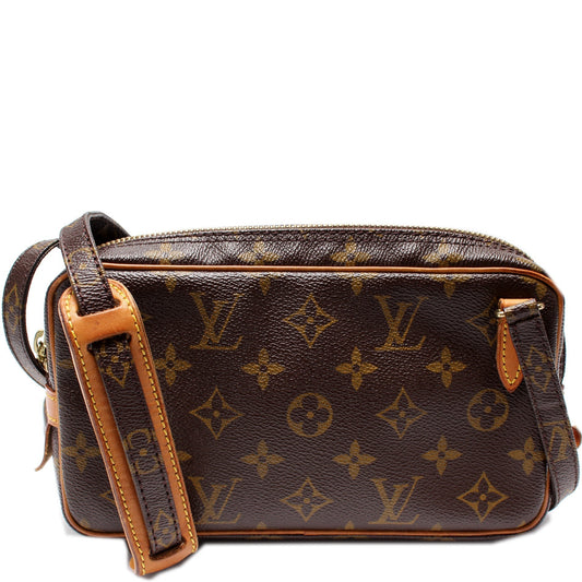 Louis Vuitton Pochette Marly Bandouliere Monogram Clutch Bag Bandouliere Monogram