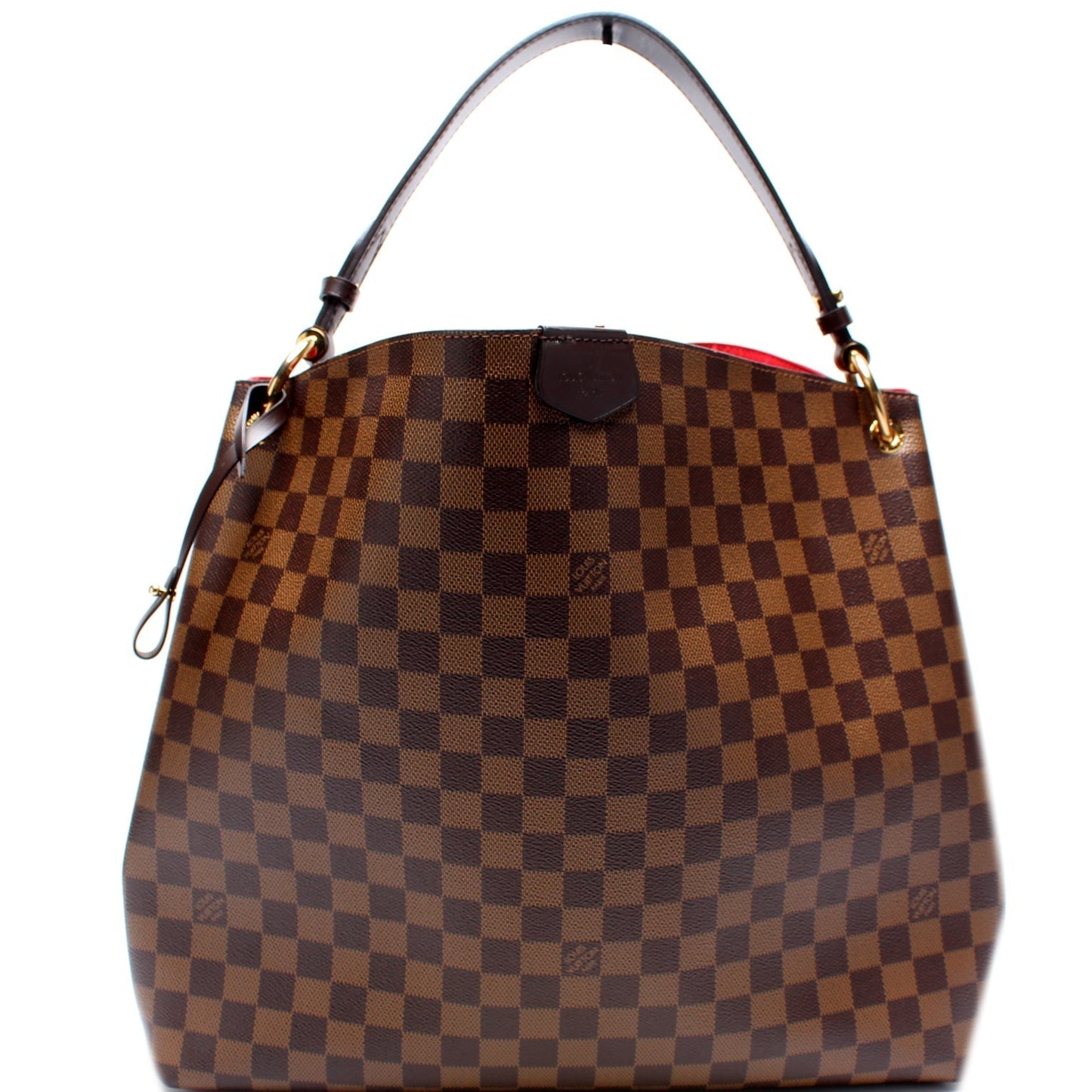 Louis Vuitton Graceful MM Ebene Damier Handbag Ebene 8