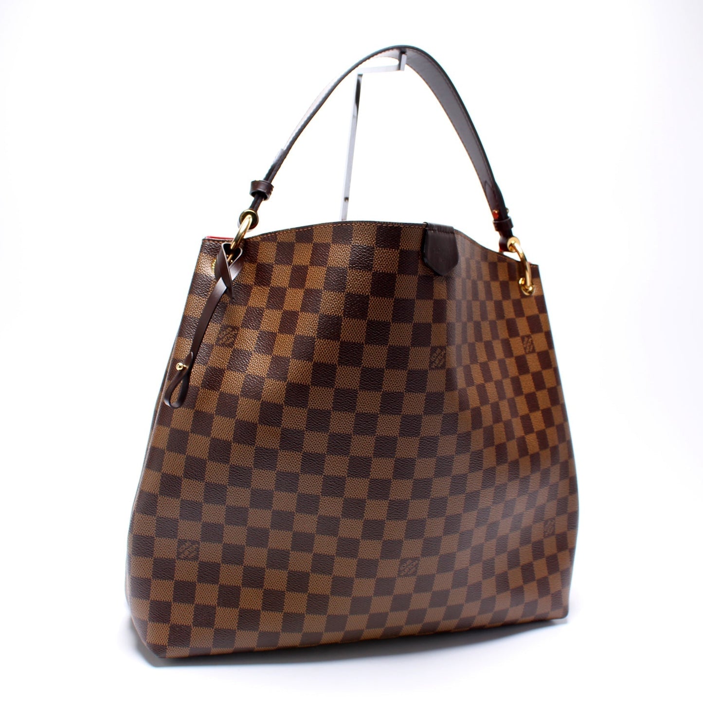 Louis Vuitton Graceful MM Ebene Damier Handbag Ebene 8