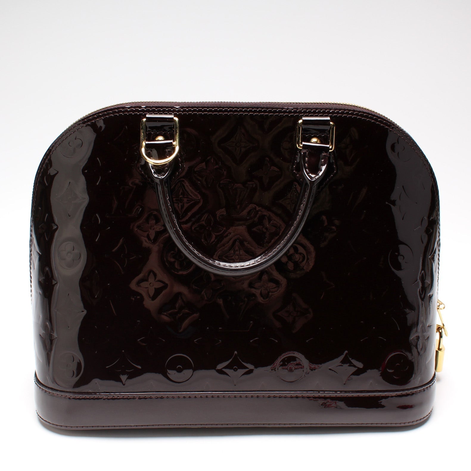 Louis Vuitton Alma PM Vernis Handbag Vernis 2