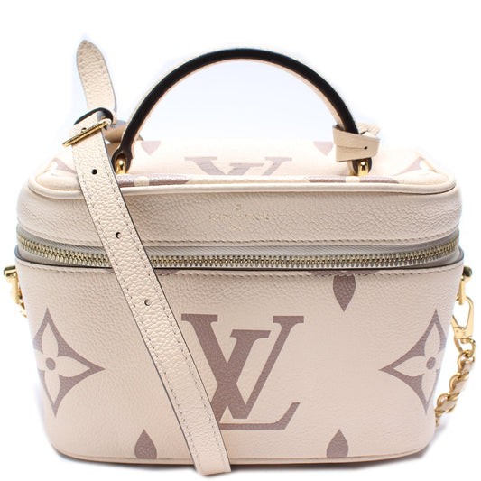 Louis Vuitton Vanity Bicolor PM Empreinte Handbag