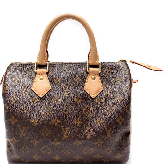 Louis Vuitton Speedy 25 Monogram Handbag Monogram 17