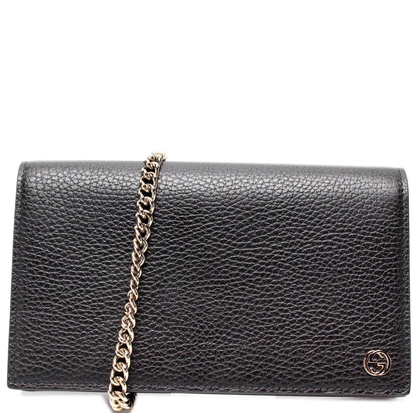 Gucci Interlocking GG Chain Wallet Case