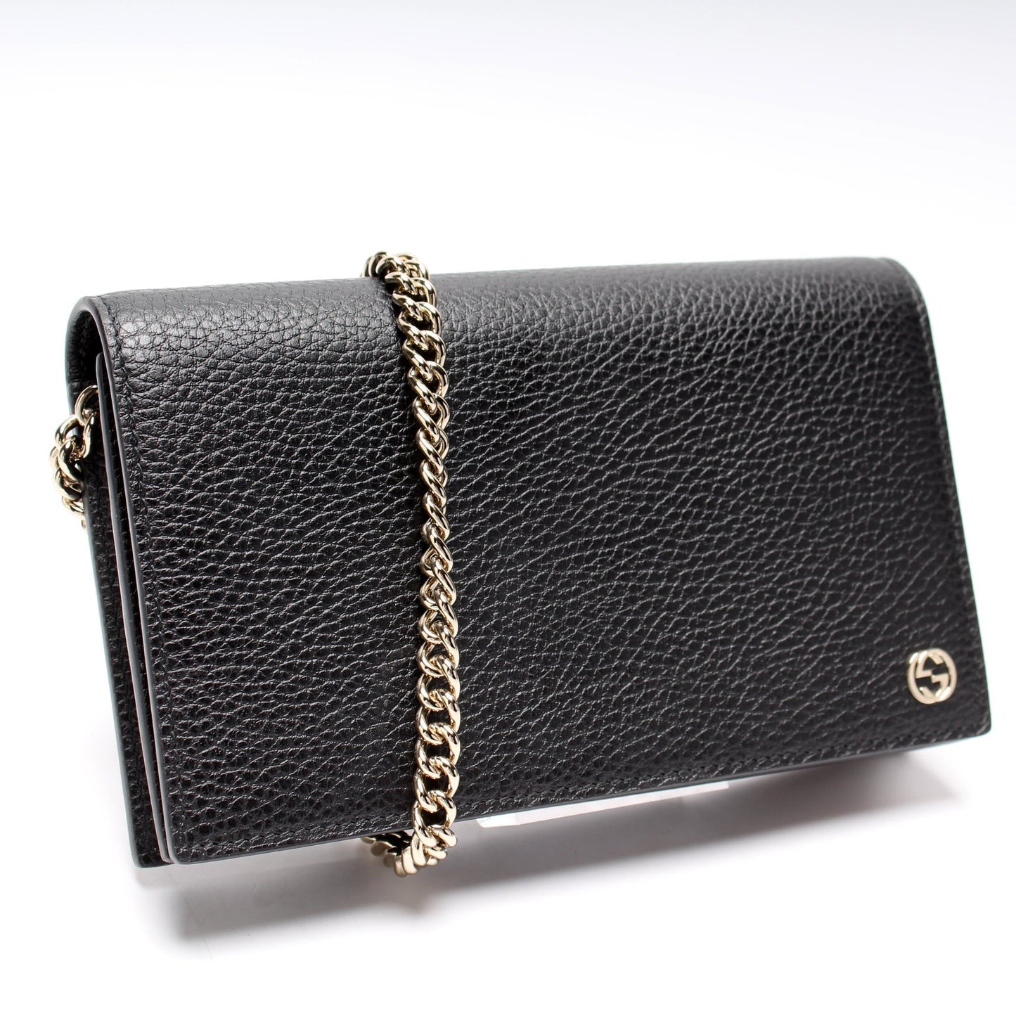 Gucci Interlocking GG Chain Wallet Case