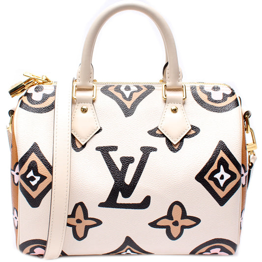 Louis Vuitton Speedy 25 Bandouliere Wild at Heart Handbag