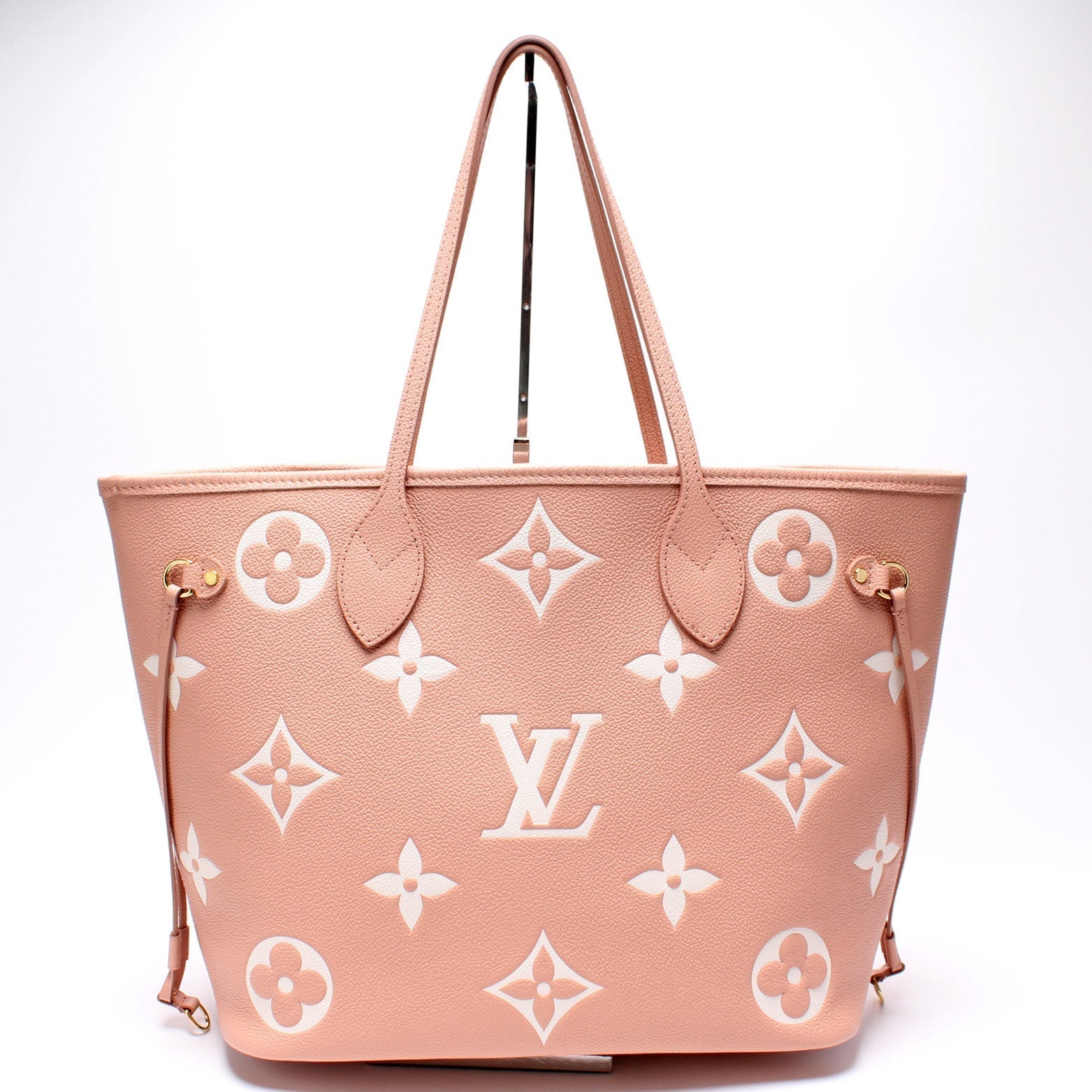 Louis Vuitton Neverfull w MM Bicolor Empreinte Wallet Case