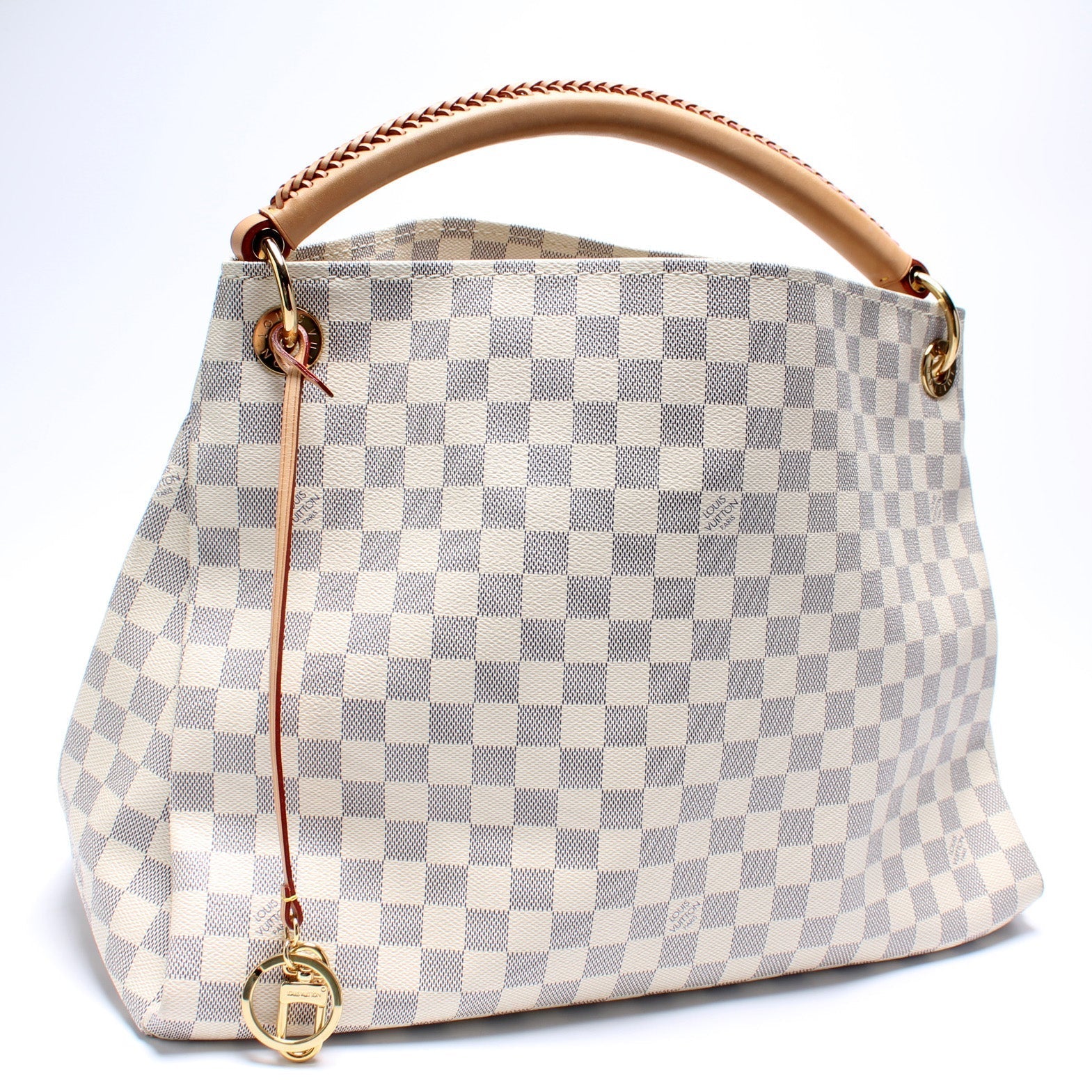 Louis Vuitton Artsy MM Azur Damier Handbag Azur 5