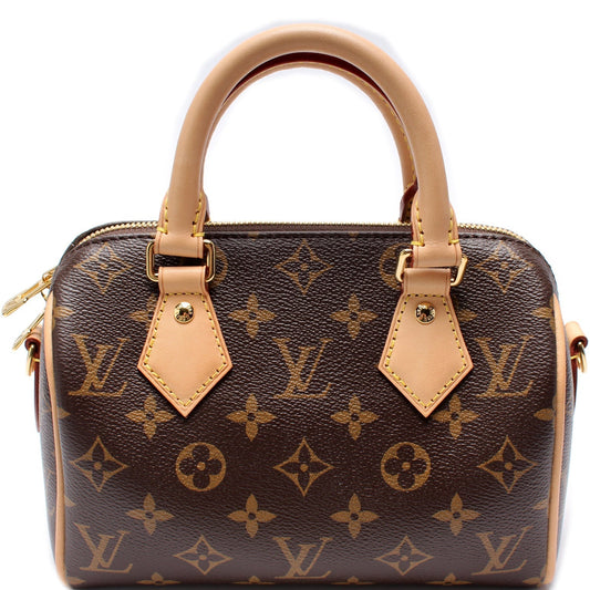 Louis Vuitton Speedy 20 Bandouliere w o Monogram Handbag Monogram 2