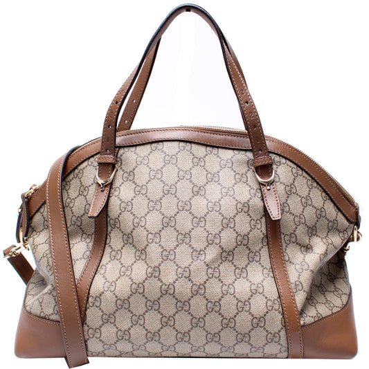Gucci GG Supreme Nice Dome Medium Travel Bag