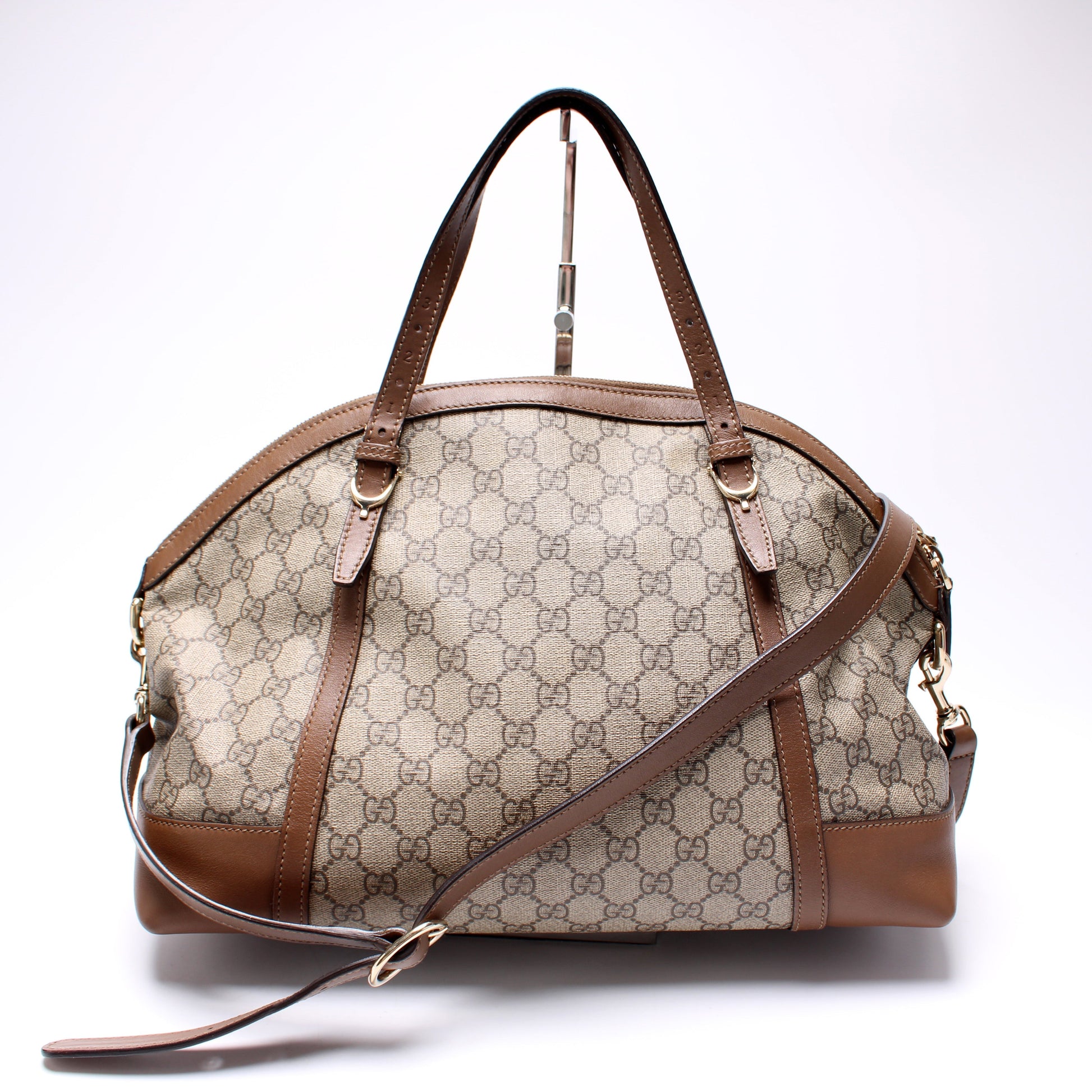 Gucci GG Supreme Nice Dome Medium Travel Bag