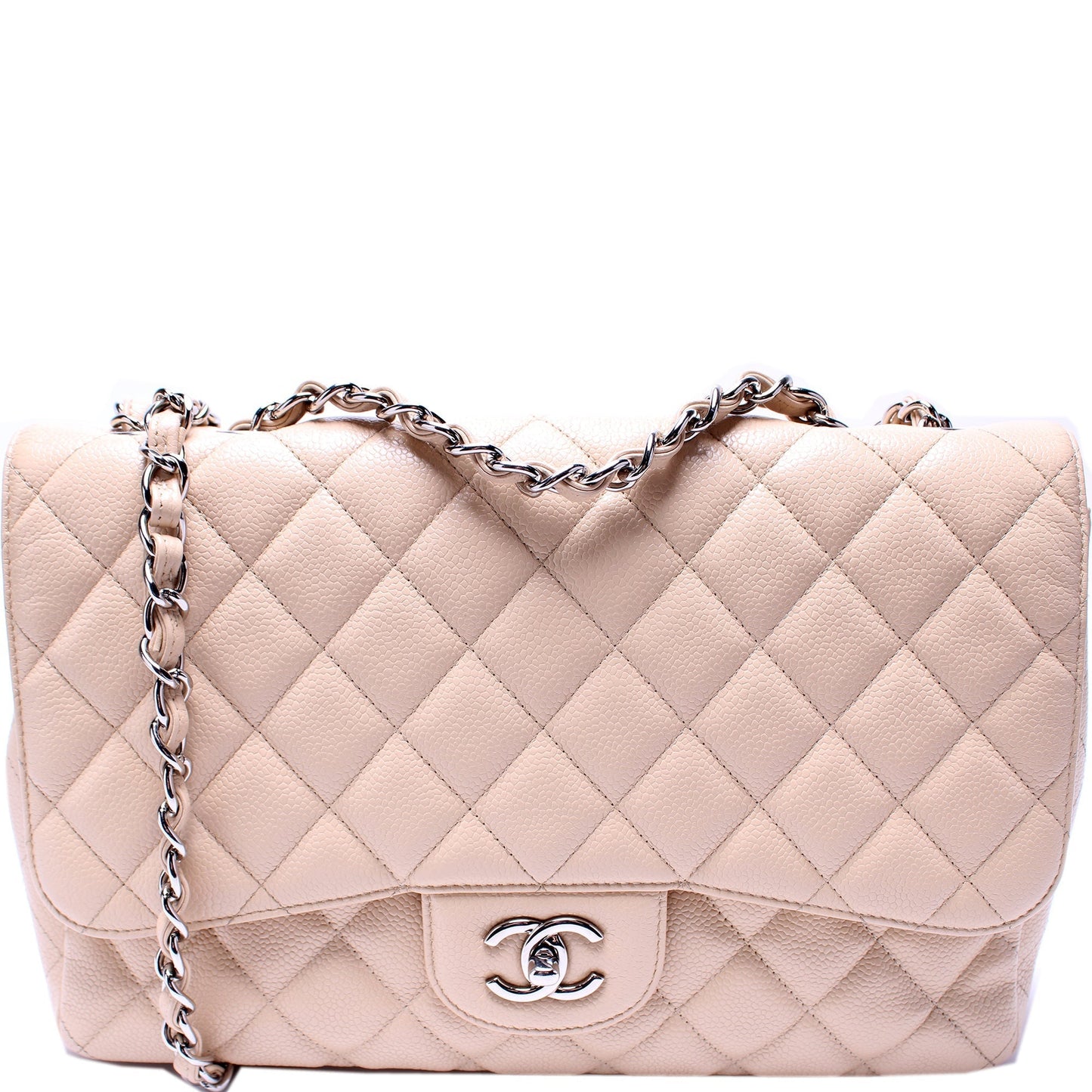 Chanel Classic Flap Jumbo Caviar 13M Handbag