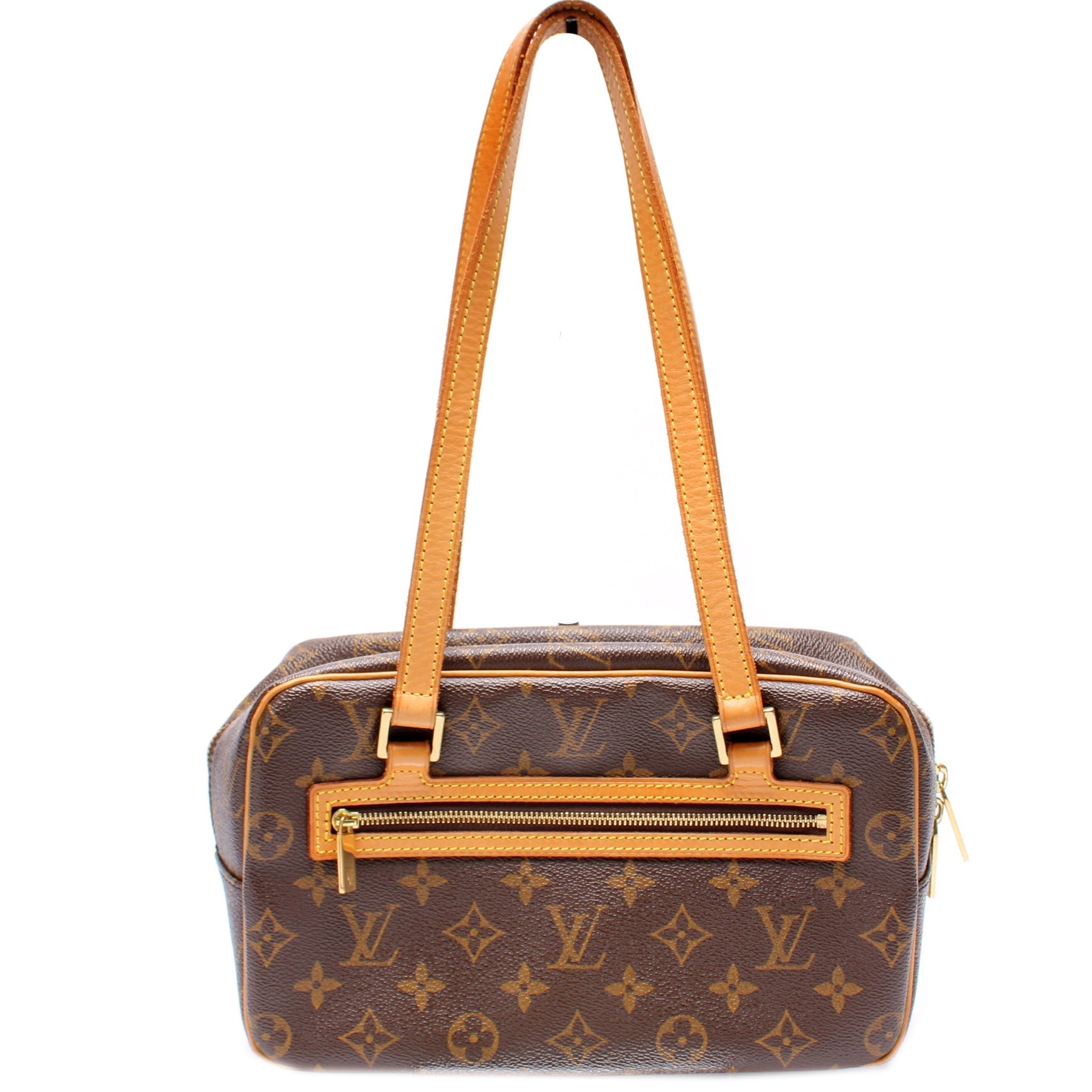 Louis Vuitton Cite MM Monogram Handbag Mm Monogram