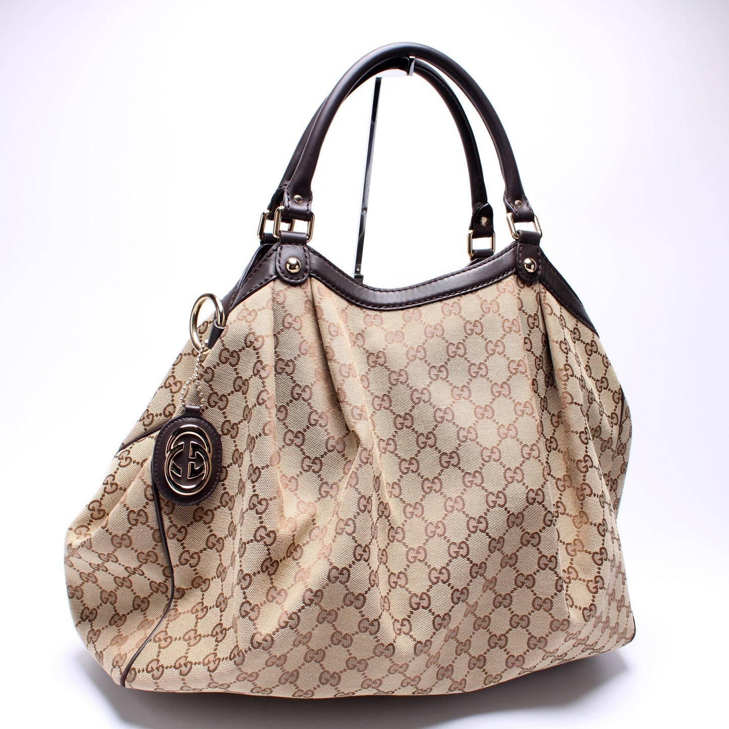 Gucci Sukey Bag Canvas Large Travel Bag