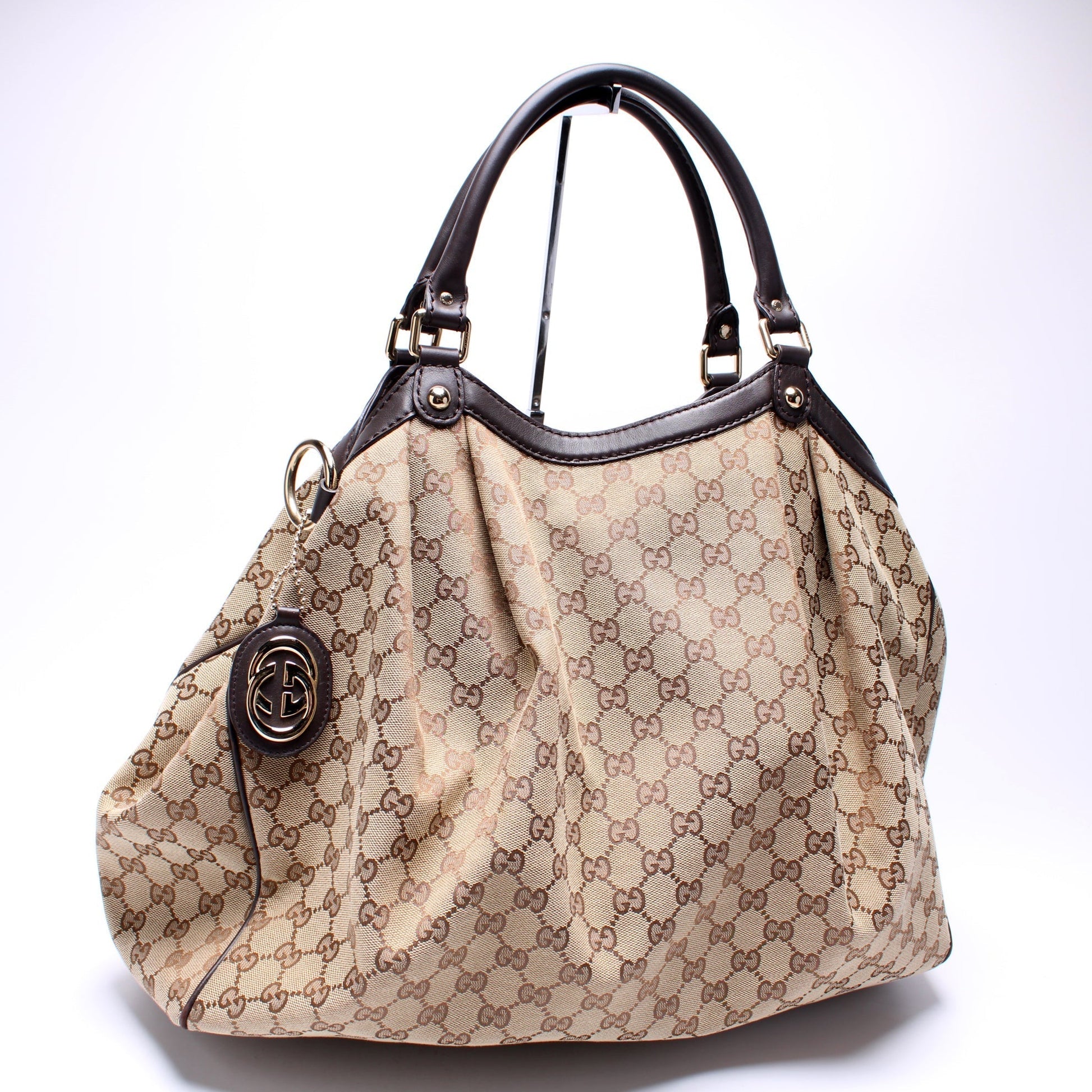 Gucci Sukey Bag Canvas Large Travel Bag