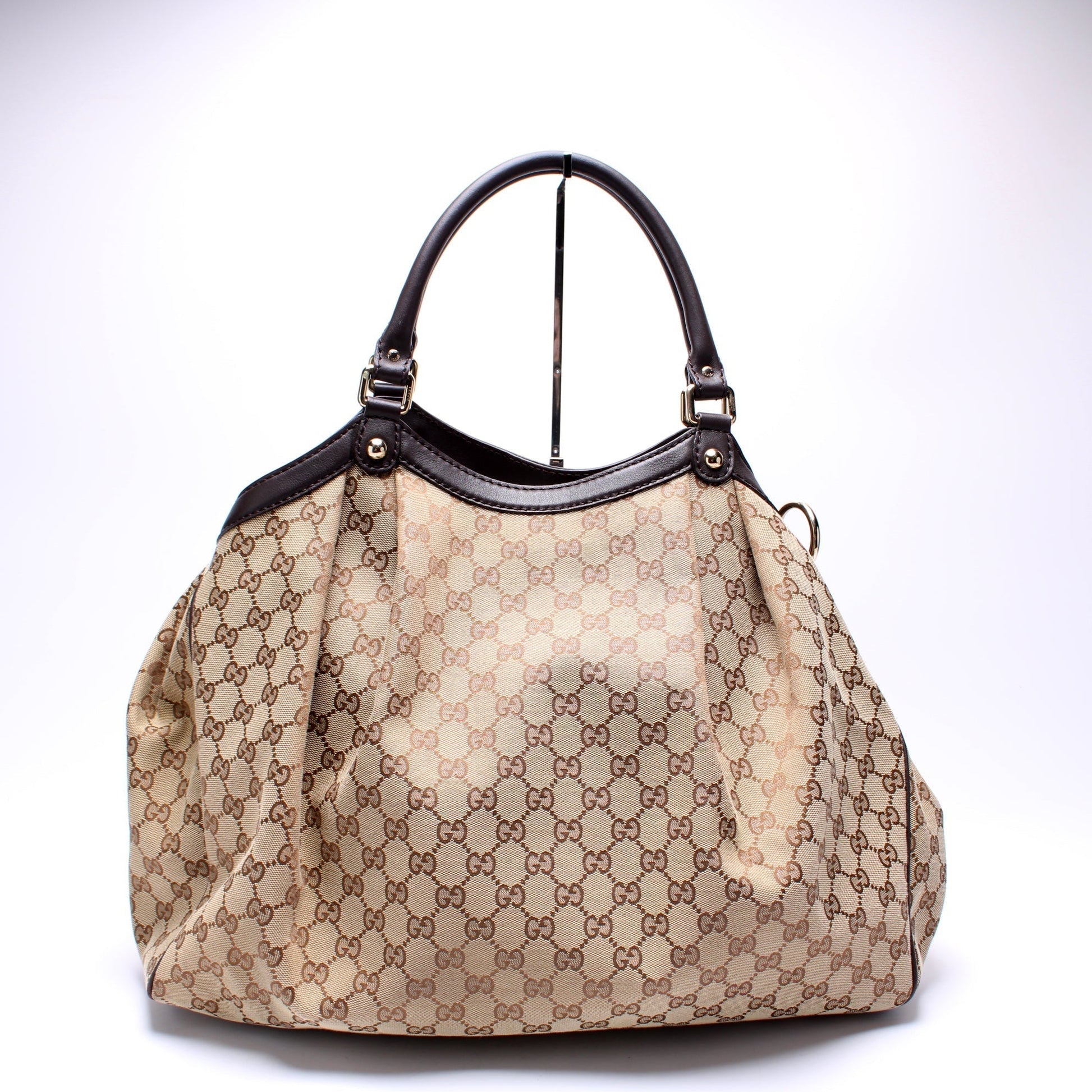 Gucci Sukey Bag Canvas Large Travel Bag