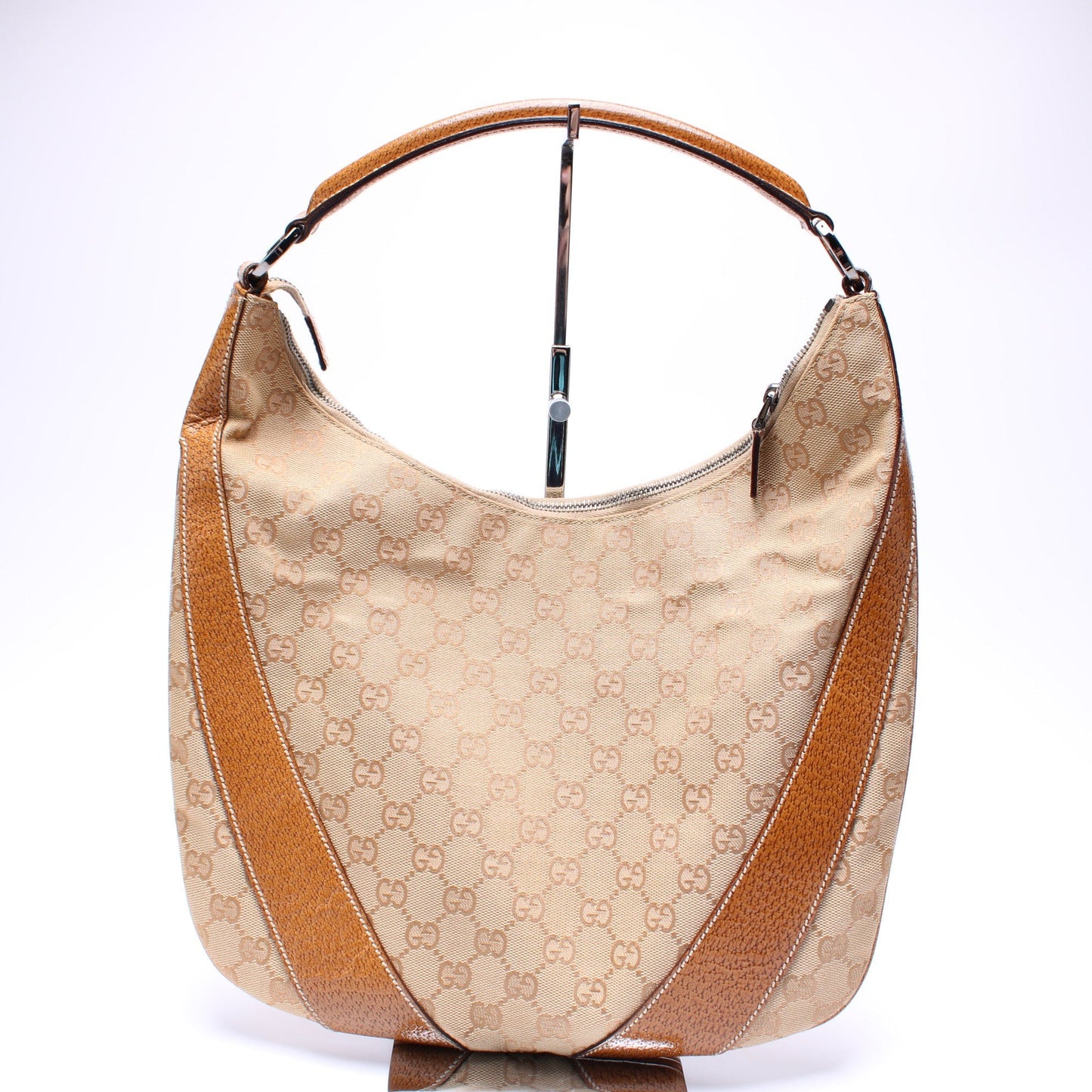 Gucci GG Canvas Shoulder Bag Hobo Bag