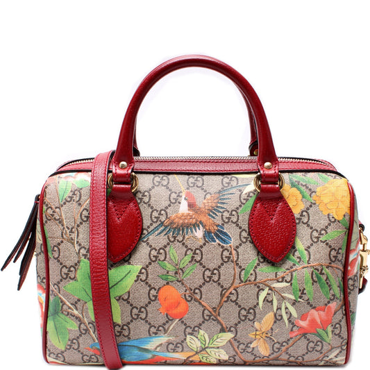 Gucci GG Tian Boston Small Travel Bag