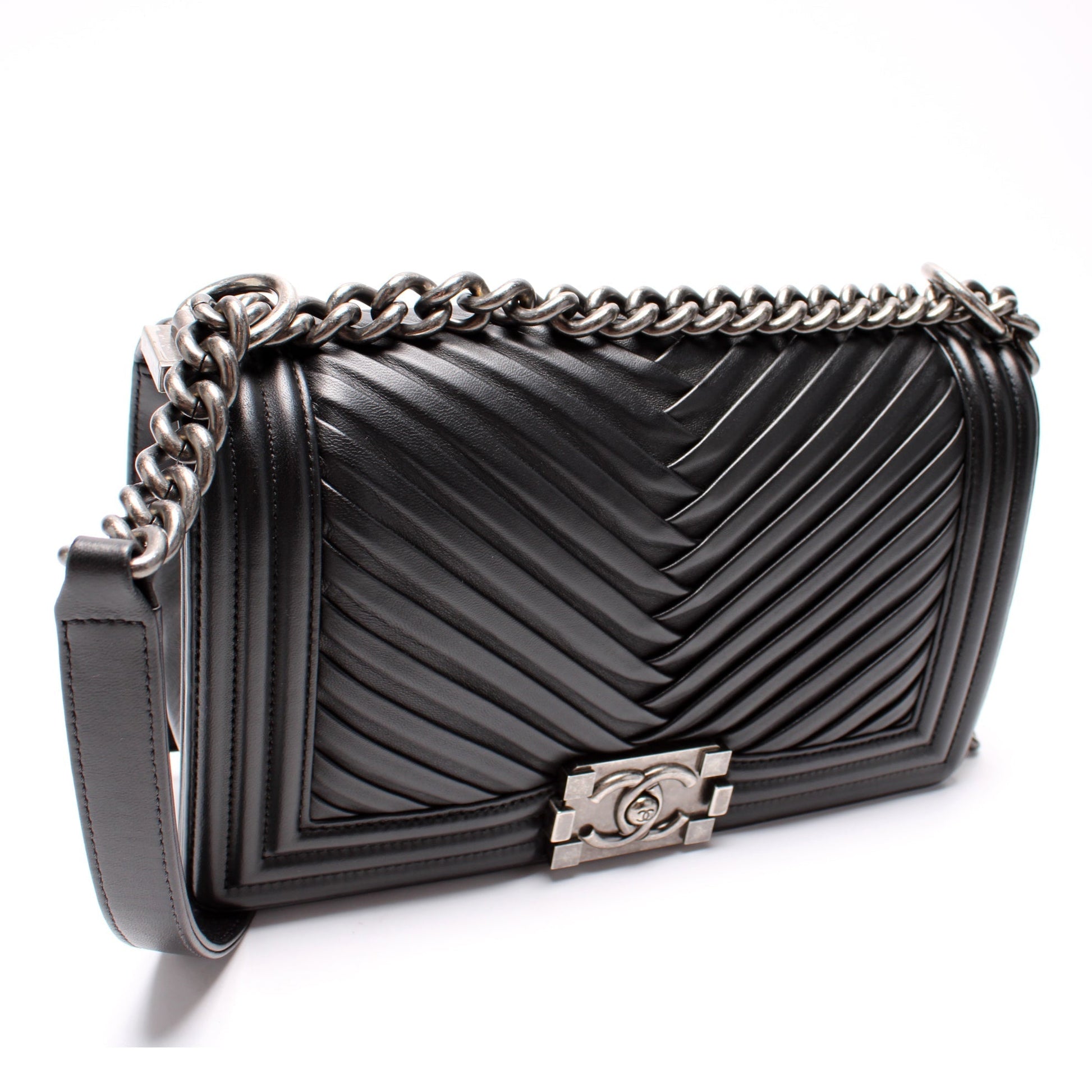 Chanel Boy Flap New Lambskin 23M Handbag