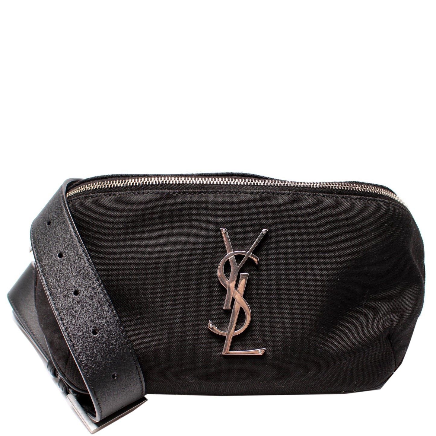 YSL Saint Laurent Cassandre Classic Belt Bag Canvas