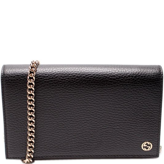 Gucci Interlocking GG Chain Wallet Case Wallet 2
